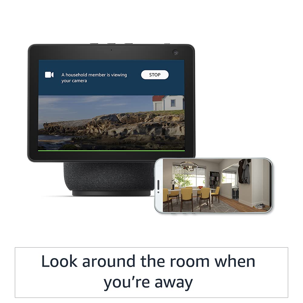 Amazon Echo Show 10 (3rd Gen) – 10.1″ HD Rotating Smart Display with Alexa