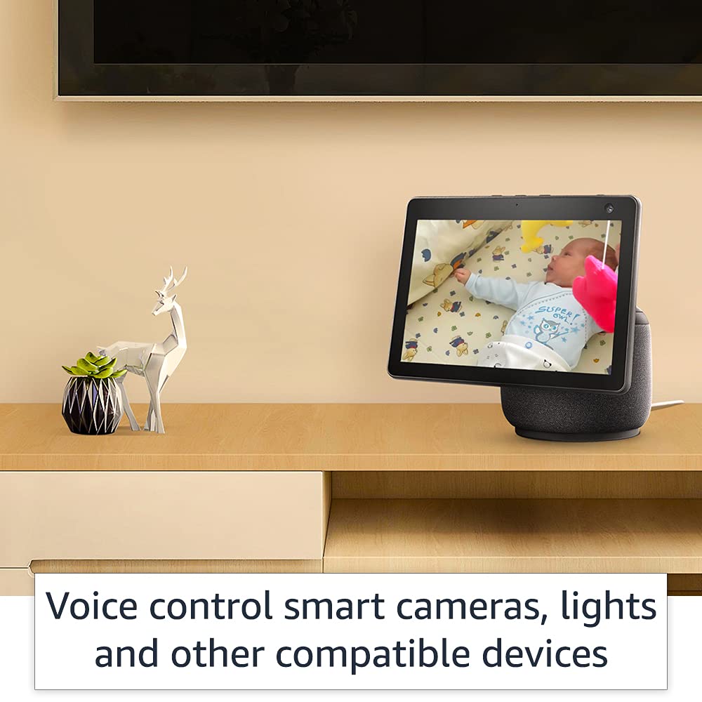 Amazon Echo Show 10 (3rd Gen) – 10.1″ HD Rotating Smart Display with Alexa