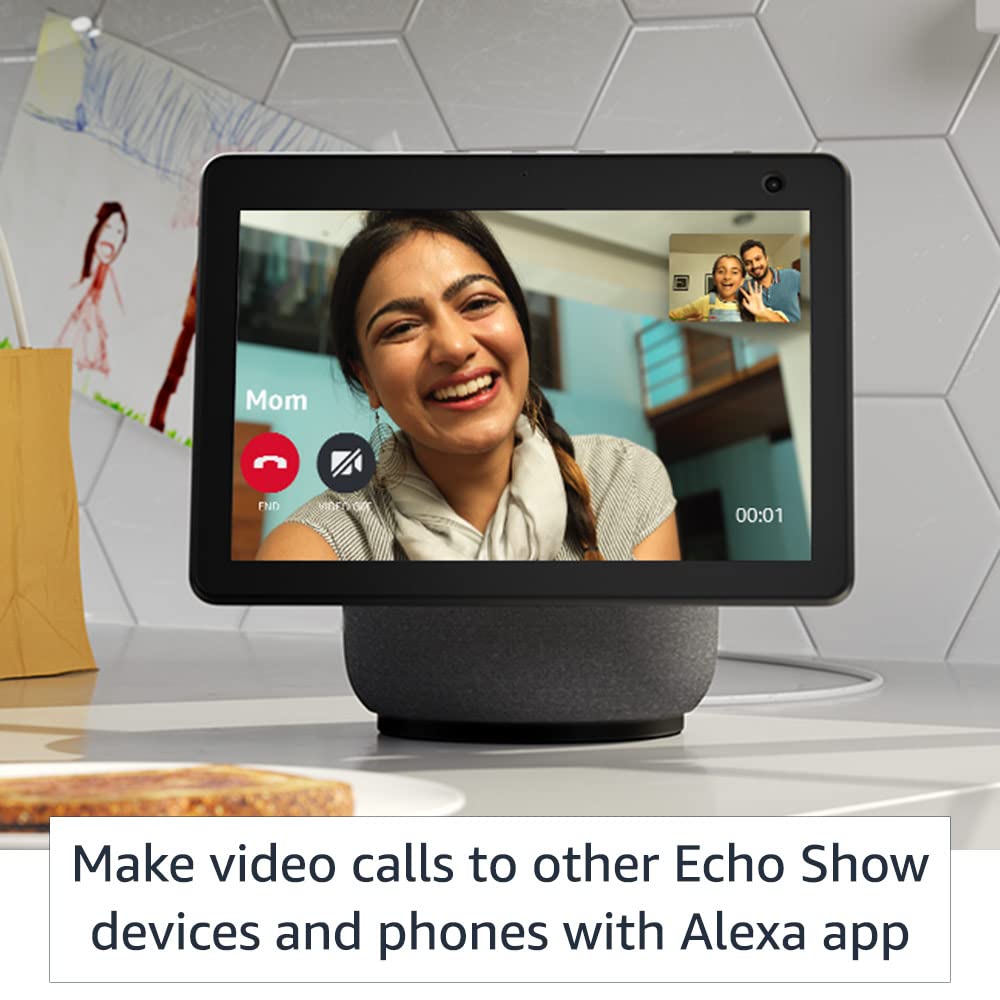 Amazon Echo Show 10 (3rd Gen) – 10.1″ HD Rotating Smart Display with Alexa