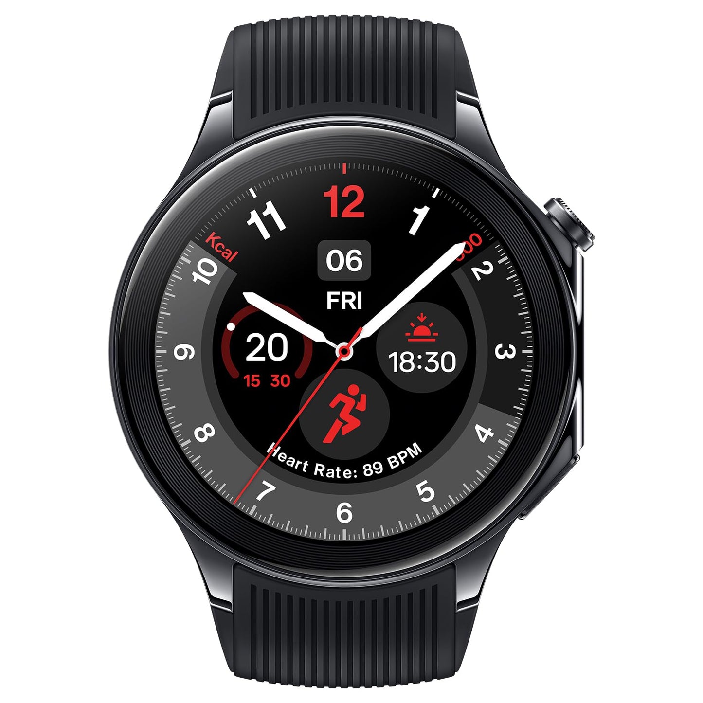 OnePlus Watch 2 Classic Edition (1.43″ AMOLED, 100 h battery, Stainless‑Steel)