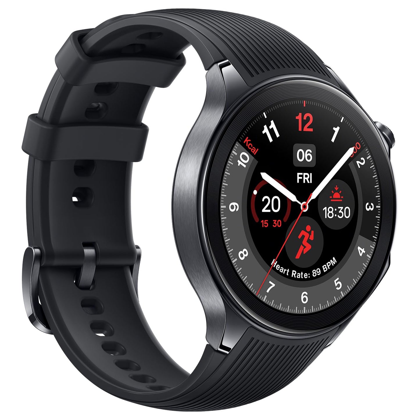 OnePlus Watch 2 Classic Edition (1.43″ AMOLED, 100 h battery, Stainless‑Steel)