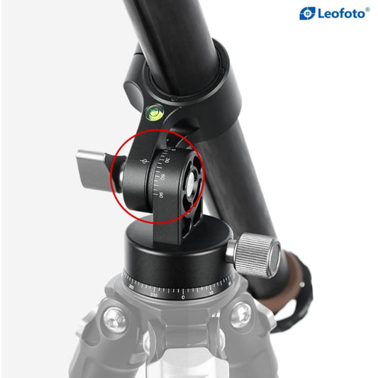 Leofoto H-32 Horizontal Carbon Fiber Stereo 2 Camera Mount Column CFLeofoto HC-32 Horizontal Carbon Fiber Tiltable Center Column Kit Stereo 2 Camera Mounts