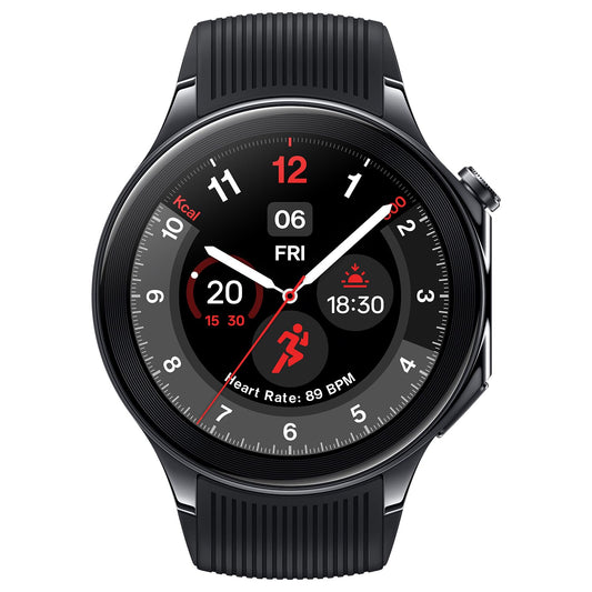 OnePlus Watch 2 Classic Edition (1.43″ AMOLED, 100 h battery, Stainless‑Steel)