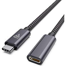 Amegon AMUH07A USB-A to 8 in 1 Multifunction Hub USB 3.0, USB3.0 X 7: 5Gbps; USB C, USB CX1: 5V/3a Extra Power, Wide Compatibility: Laptop, Flash Drive, Keyboard, Mouse, Card Reader, HDD & More