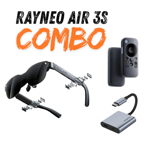 RAYNEO AIR 3S XR COMBO – POCKET TV + USB-C AR ADAPTER