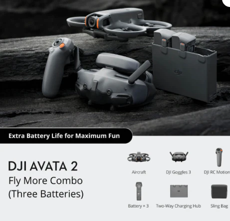 DJI AVATA 2 EXPLORER COMBO – FPV DRONE WITH GOGGLES INTEGRA