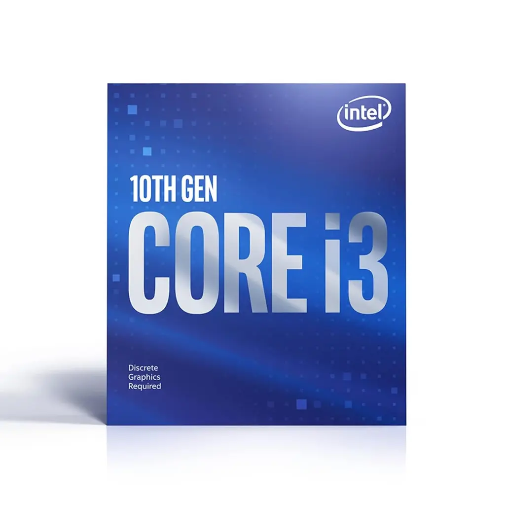 INTEL CORE I3-10100F 10TH GENERATION LGA1200 DESKTOP PROCESSOR 4 CORES 8 THREADS UP TO 4.30GHZ 6MB CACHE