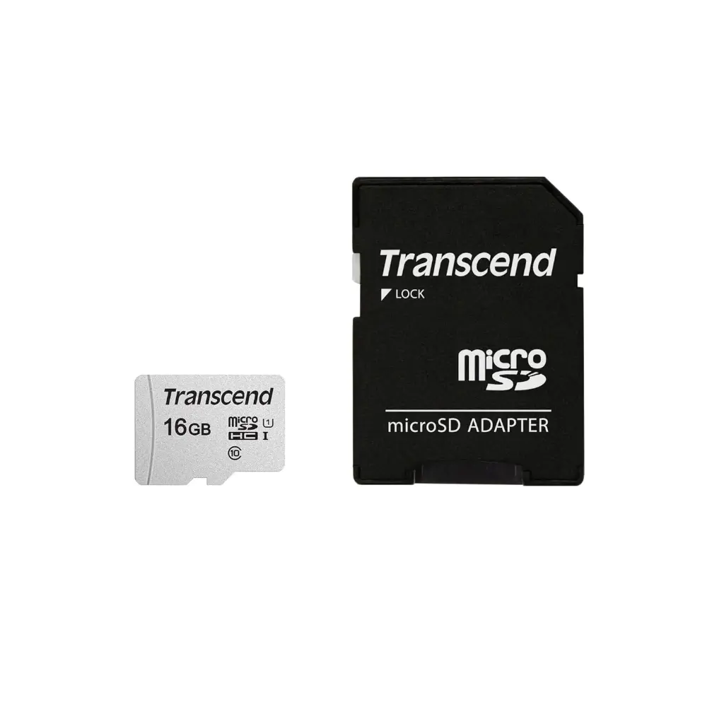 TRANSCEND 16GB MICROSD -TS16GUSD300S