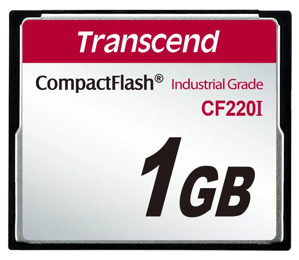 TRANSCEND 1GB CF CARD – COMPACTFLASH MEMORY CARD FOR DSLR CAMERAS (MODEL: TS1GCF220I)