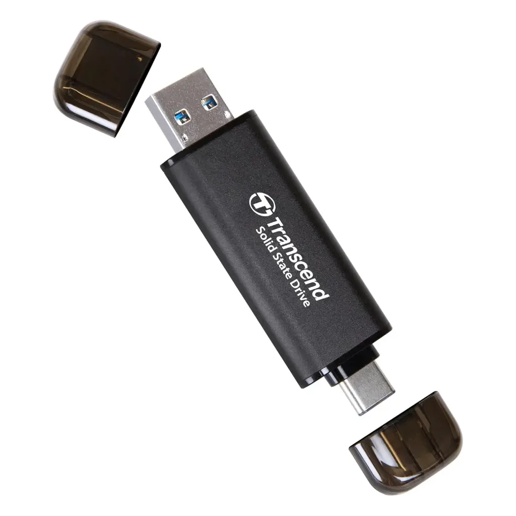 TRANSCEND 256GB SSD EXT. – SOLID STATE DRIVE FOR FAST DATA ACCESS (MODEL: TS256GESD310C)