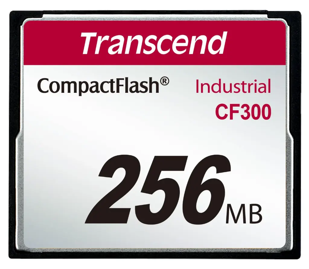 TRANSCEND 256MB CF CARD – COMPACTFLASH MEMORY CARD FOR DSLR CAMERAS (MODEL: TS256MCF300)