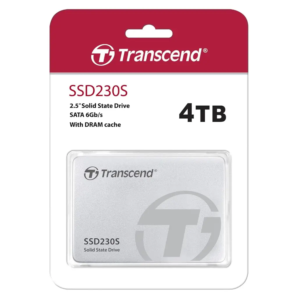 TRANSCEND 4TB SSD 2.5"TS4TSSD230S