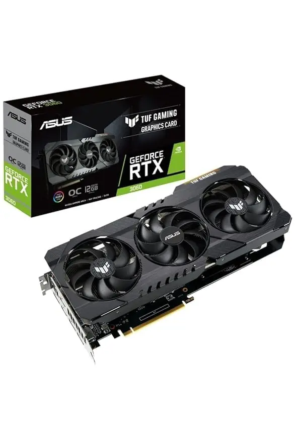 TUF GAMING GEFORCE RTX 3060 TI GRAPHICS CARD WITH V2 OC EDITION 8 GB GDDR6 WITH LHR AND 3 FANS TUF-RTX3060TI-O8G-V2-GAMING, PCI_E_X16