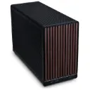 Lian Li A3-Matx Wooden Panel Mini-Tower Computer Case/Gaming Cabinet - Black | Support M-ATX/ITX - G99.A3X-WD.00