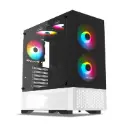 Ant Esports Pepper 5F Argb Atx Mid Tower Cabinet (Black) – PEPPER-5F-BLACK