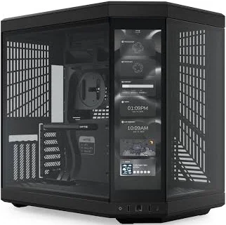HYTE Y70 Touch Infinite Dual Chamber ATX Mid-Tower Cabinet Black – CS-HYTE-Y70TI-BB
