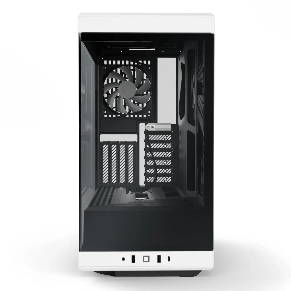 Hyte Y40 Atx Mid Tower Cabinet (Black And White) – CS-HYTE-Y40-BW