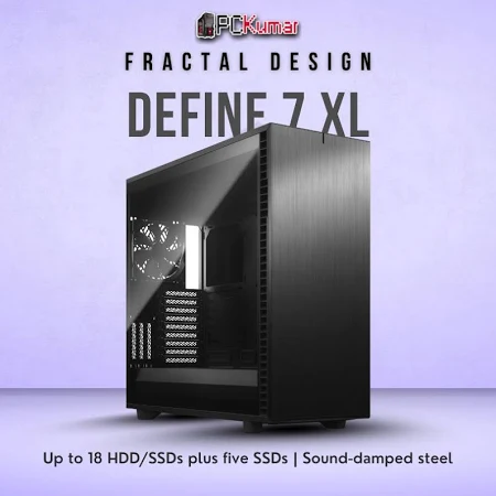 Fractal Design Define 7 XL TG Light Tint E-Atx Full Tower Cabinet Black – FD-C-DEF7X-02