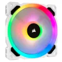 CORSAIR LL Series, White LL120 RGB, 120mm RGB LED Fan, Triple Pack with Lighting Node PRO