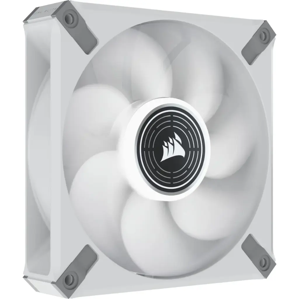 NZXT F120 RGB Core 120mm Hub-Mounted RGB Triple Pack Case Fan - White - RF-C12TF-W1