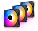 Deepcool RF120FS(3XFAN) Case Fan Cooling Fan Cabinet Cooler  (Black)
