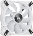 Corsair QL Series, iCUE QL120 RGB, 120mm RGB LED PWM White Fan, Triple Fan Kit with Lighting Node CORE (CO-9050104-WW)