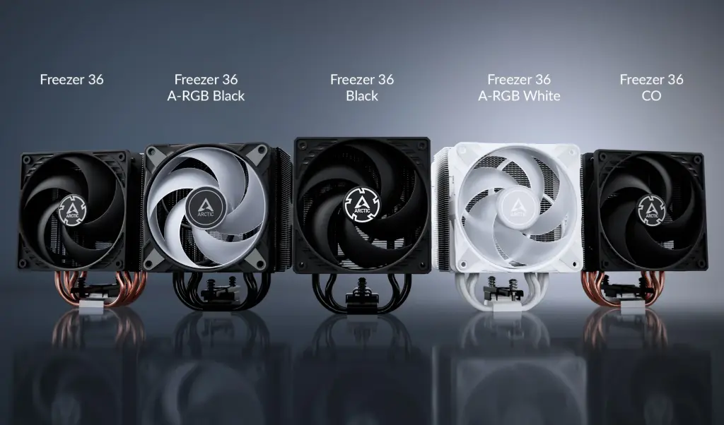 Arctic Freezer 36 120 mm CPU Air Cooler Black – ACFRE00121A