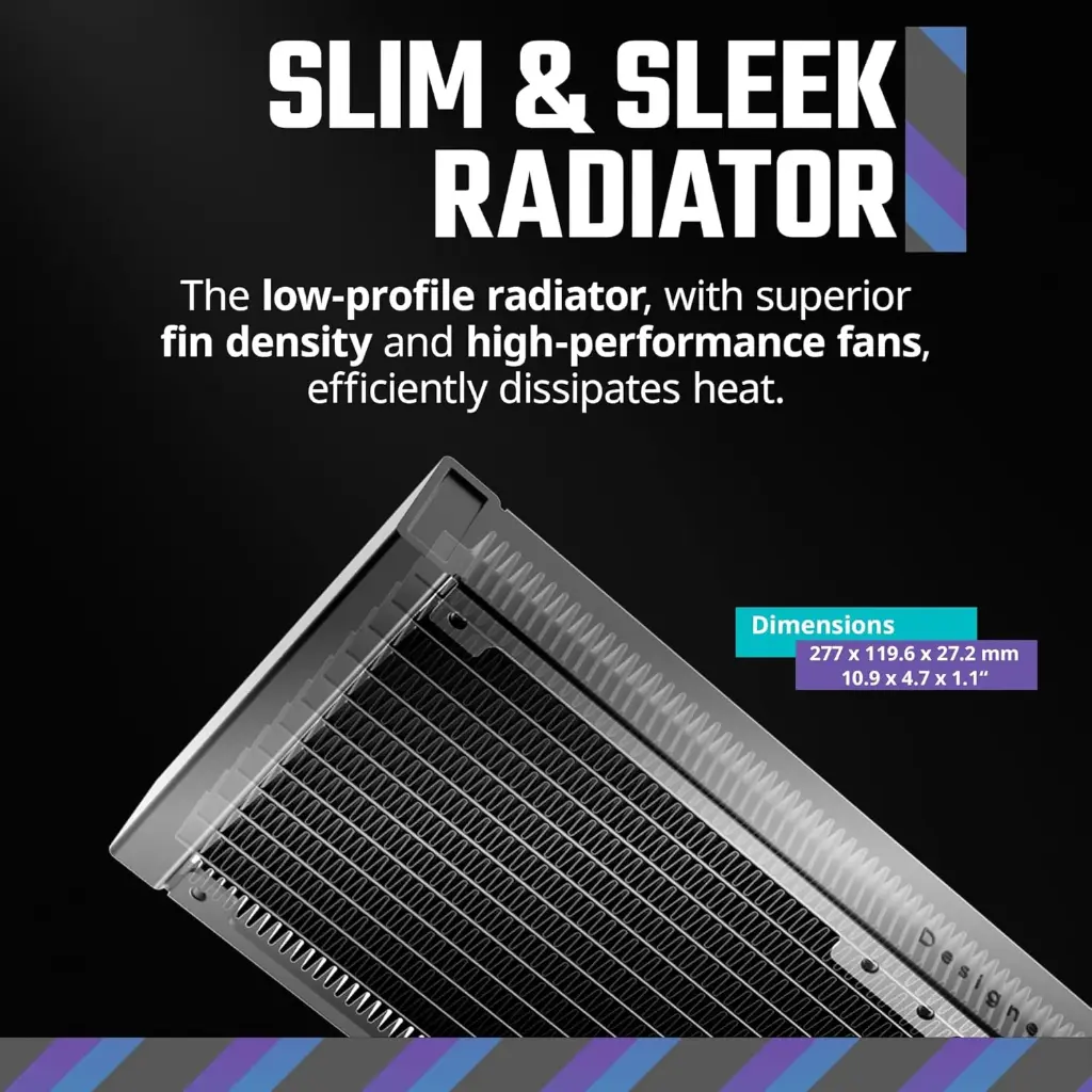 Cooler Master MasterLiquid 240L Core 240mm Close-Loop AIO Liquid Cooler, ARGB Sync, Gen S Coldplate Pump, 120mm PWM, CryoFuze 14W/mK, AMD Ryzen AM5/AM4,...