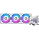 MSI MAG CORELIQUID I360 WHITE AIO CPU Liquid Cooler - Enlarged Copper Cold Plate, ARGB Blockhead & LDB Fans, Dual-Chamber Water Block, Split-Flow...