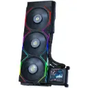 Lian Li HydroShift LCD 360 TL 360mm LCD Liquid Cooler/AIO - Black | Support Intel: LGA 1700 & AMD: AM5 / AM4 | 2.88” LCD Screen - 480 × 480 Resolution |...