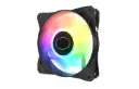 Cooler Master CF120 ARGB Case Fan - 120mm High Performance | Computer Case Fan | ARGB Lighting Controlled Via Motherboard | Noise Reduction Tech | Rifle Bearing