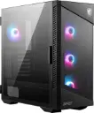 MSI MPG Velox 100R - Gaming Cabinet for PC: Tempered Glass Side Panel, ARGB Fans, Liquid Cooling Support up to 360mm Radiator, Mesh Panel for Optimized...