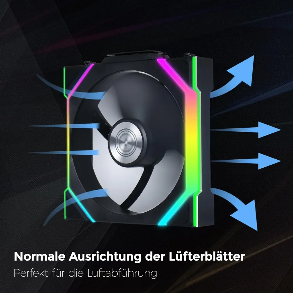 Lian Li UNI FAN SL Wireless 3 x 120mm KIT Case Fan I Cooler - Black I G99.12SL1W3B.IN