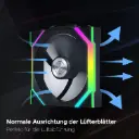 Lian Li UNI FAN SL Wireless 3 x 120mm KIT Case Fan I Cooler - Black I G99.12SL1W3B.IN