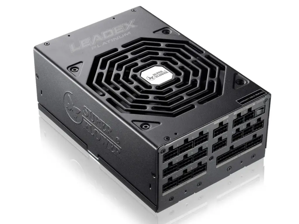 Super Flower Leadex 1600 W Modular ATX Power Supply 80 PLUS Platinum Certification