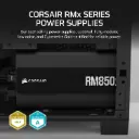 CORSAIR RMX Series RM850x ATX Power Supply – Fully Modular – ATX 3.1 – PCIe 5.1 – Cybenetics Gold – Low-Noise – Japanese Capacitors – 850 Watts – Ten-Year...
