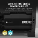 CORSAIR RMX Series RM1000x ATX Power Supply – Fully Modular – ATX 3.1 – PCIe 5.1 – Cybenetics Gold – Low-Noise– Japanese Capacitors – 1000 Watts – Ten-Year...