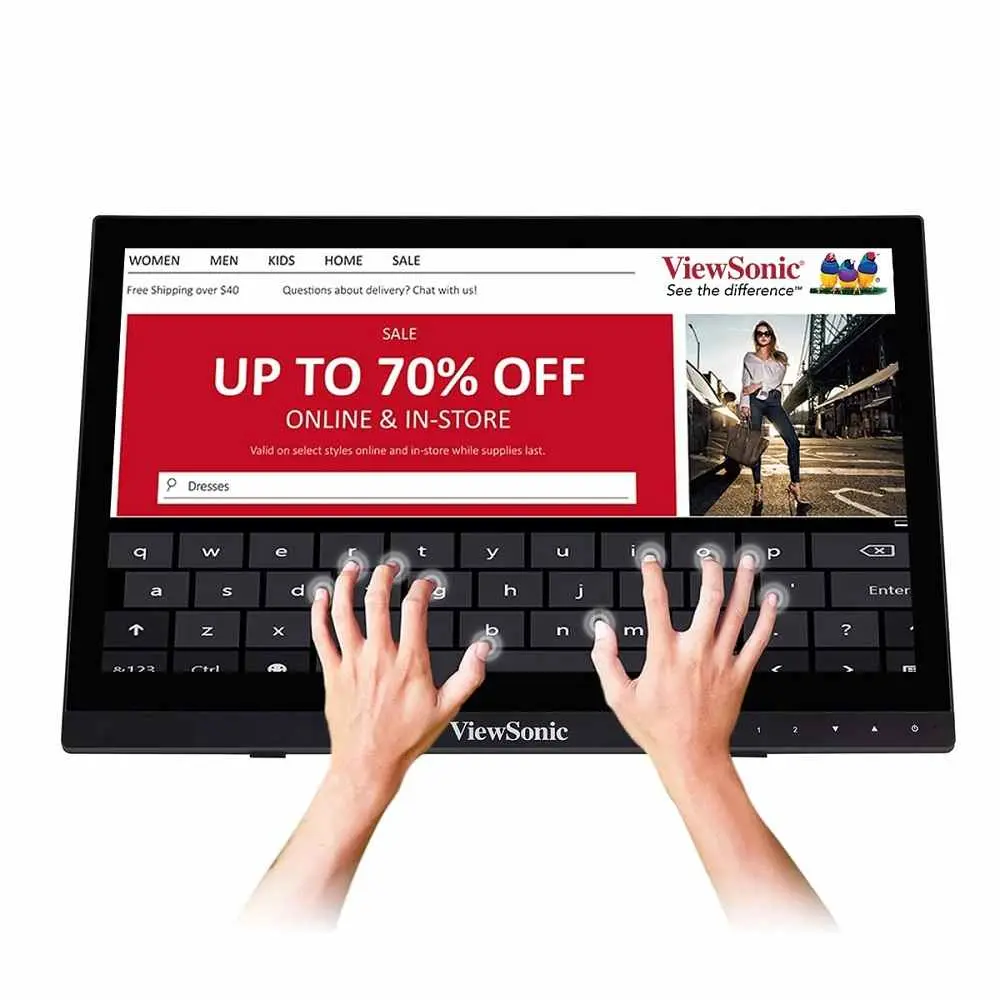ViewSonic TD1630-3 16-Inch Touch Screen Monitor