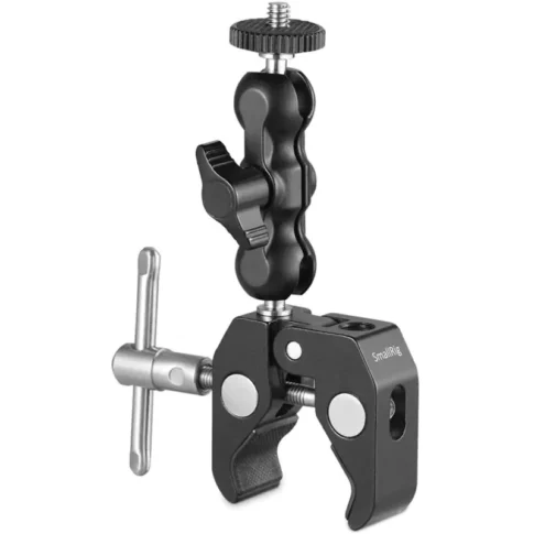 SmallRig 2164 Multifunctional Crab Clamp with 3.5″ Ball Head Arm for Camera and Monitor