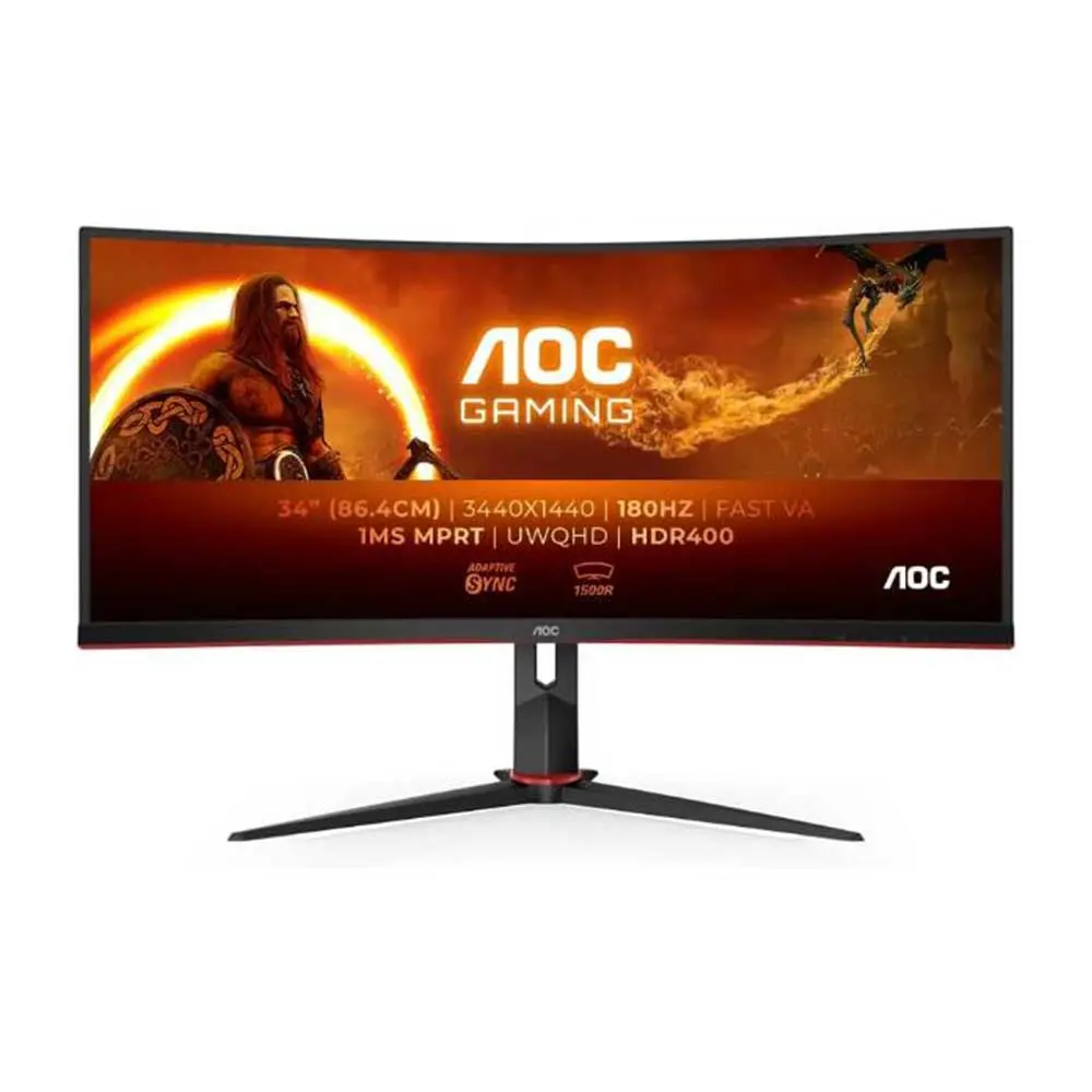 AOC CU34G2XP 34 Inch WQHD Curved Gaming Monitor – CU34G2XP