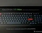 Keychron V5 Max QMK/VIA Wireless Custom Mechanical Keyboard– Carbon Black /  Gateron Jupiter Brown