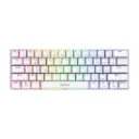 GAMDIAS RGB Wired Mechanical Keyboard | Hermes E3 RGB White Keyboard | N-Key Rollover & Anti-Ghosting Functionality | 16.8 Million RGB Backlighting | USB-A