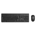 HP KM200 Wireless Mouse and Keyboard Combo, Full-Size Ergonomic Design, 3 Button and Built-in Scroll Wheel, 2.4 GHz Wireless connectio, 3 Years Warranty...