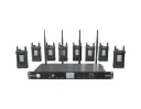 Hollyland Syscom 1000T-8B Full-Duplex Intercom System with Eight Beltpacks and Headsets