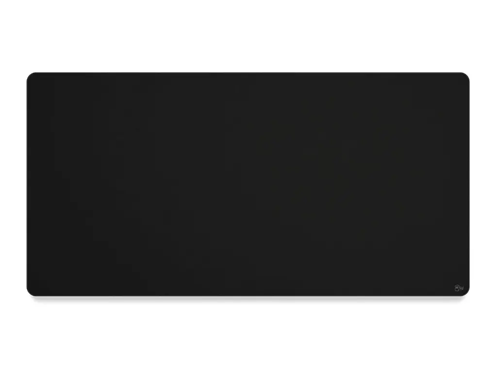 Glorious XXL Extended Gaming Mouse Mat/Pad - Stealth Edition - Large, Wide (XXL Extended) Black Cloth Mousepad, Stitched Edges | 18"x36" (G-XXL-Stealth)