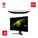 MSI MAG 27CQ6F 27 Inch 2K WQHD Curved Gaming Monitor - 1500R 2560 x 1440 Rapid VA Panel, 180 Hz / 0.5ms (GtG, Min.), Adaptive-Sync - DP 1.4a, HDMI 2.0b CEC