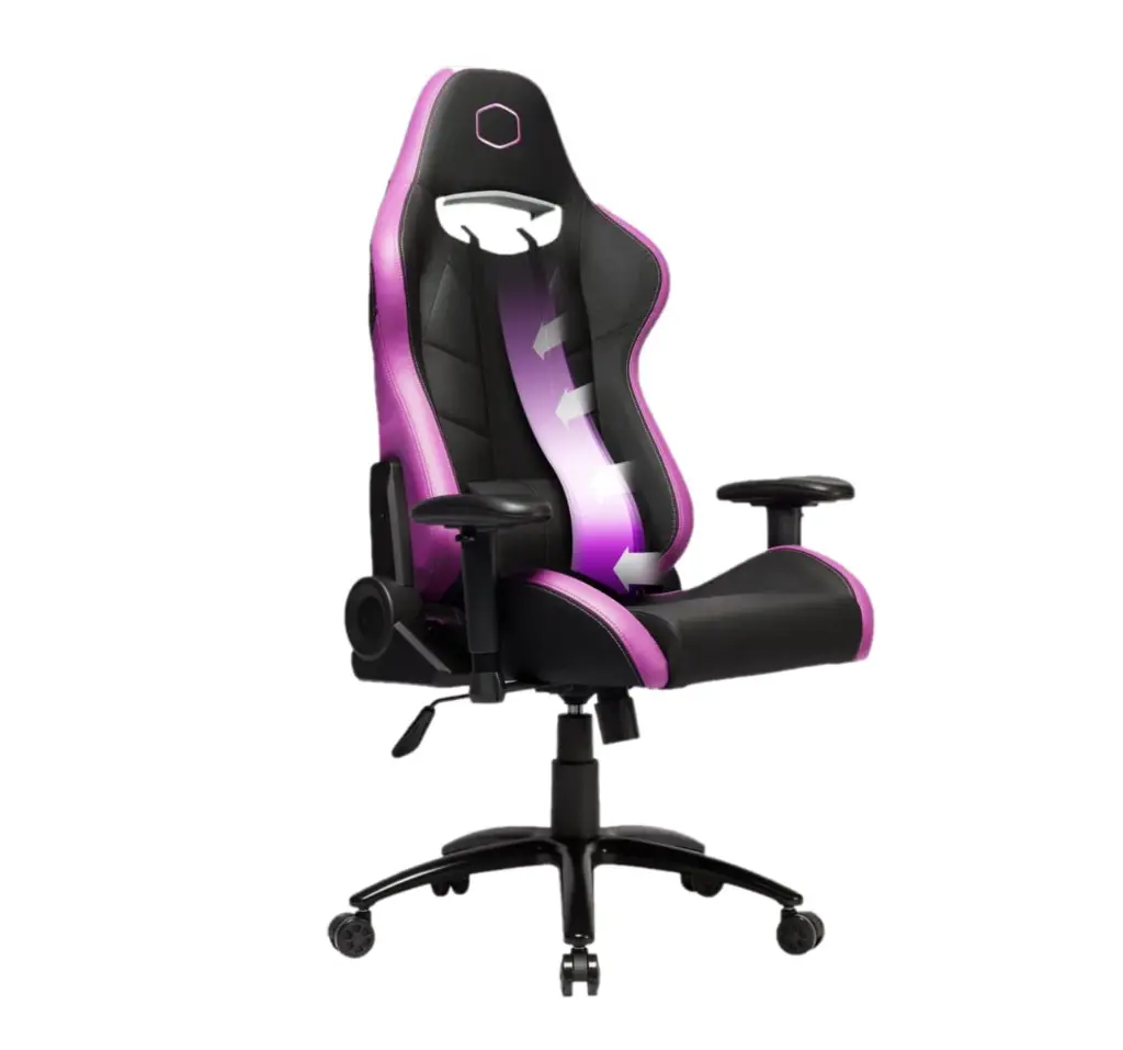Cooler Master Caliber R2 Gaming Chair High Back Office Computer Game Chair, PU Leather Reclining Ergonomic Backrest, Headrest, Seat Height and Armrest...