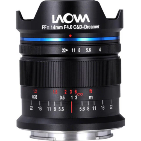 Laowa 14mm f/4 FF RL Lens for Sony FE (Zero-D, Manual Focus)
