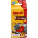 Kodak Funsaver 35mm One-Time-Use Disposable Camera ISO-800 with Flash – 27 Exposures, 8617763