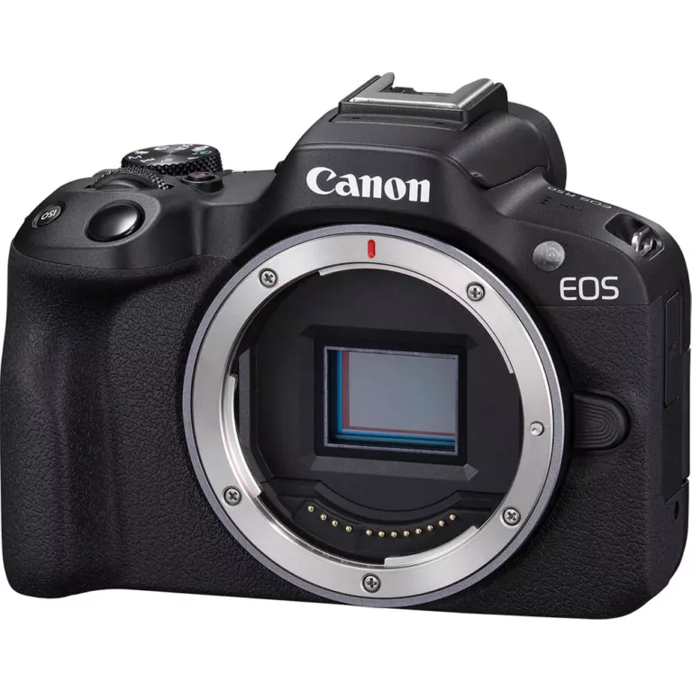 Canon EOS R50 Mirrorless Camera Body Only (Black)
